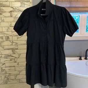 Abercrombie tiered shirt dress